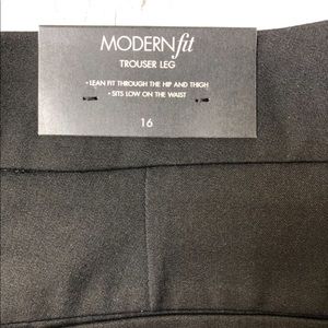 Ann Taylor Modern Fit Trouser Leg Pants Size 16